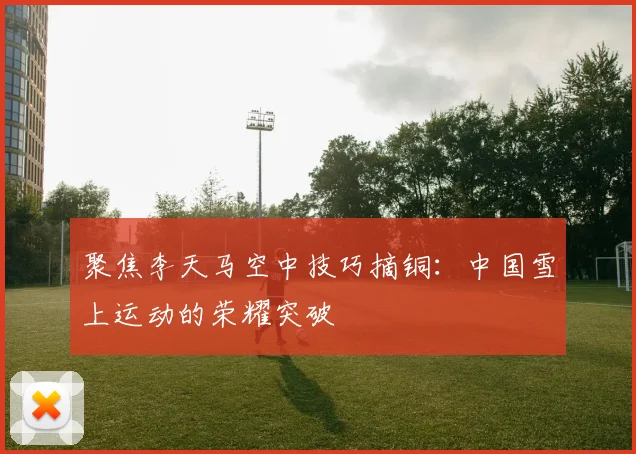 聚焦李天马空中技巧摘铜：中国雪上运动的荣耀突破